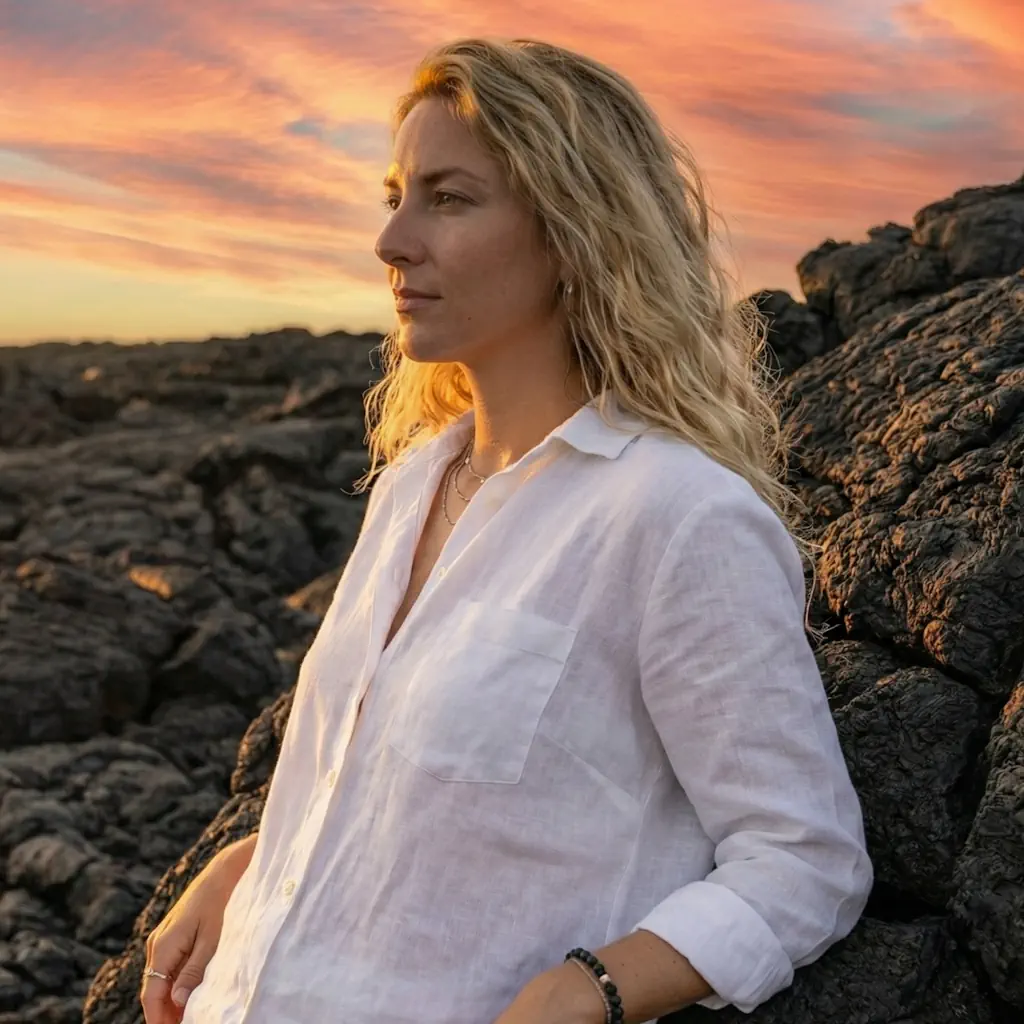 Vergoldete 925er Silberkette mit 18K Gold René Rose Jewelry